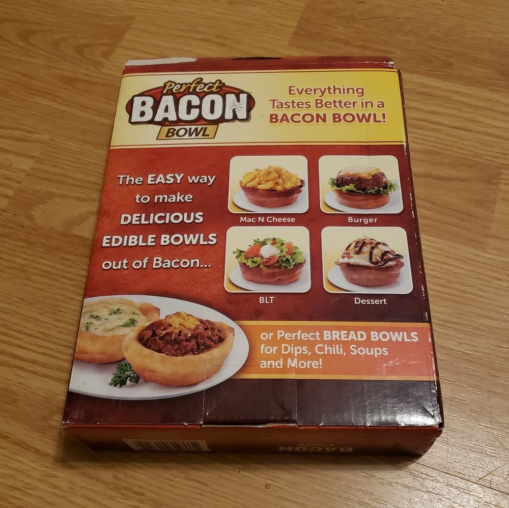 Perfect Bacon Bowl Cookware - New in Box